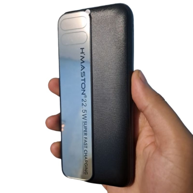 Carregador Portátil H'Maston 10000mah Power Bank 22.5W Super Rápido