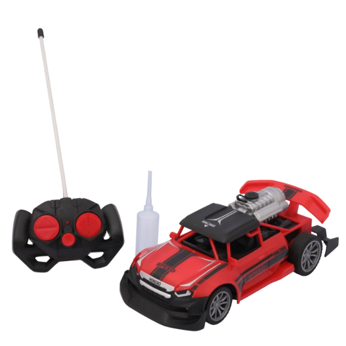 Carrinho De Controle Remoto E Fumaça Speed Retro