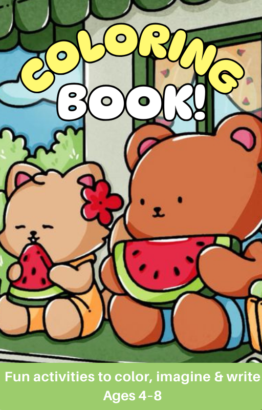 Coloring Book for Kids – Fun Activities to Color, Imagine & Write (Ages 4–8)