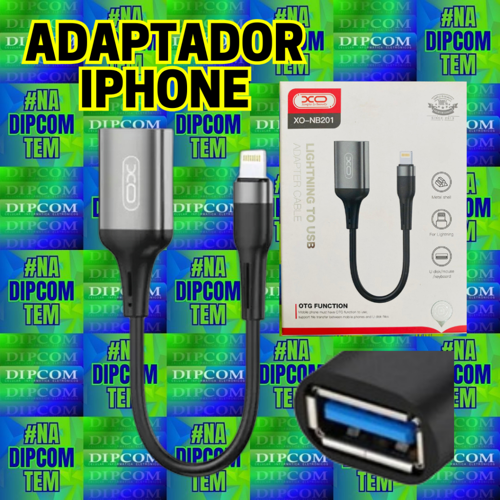 Adaptador Lightning Para Usb Otg Xo-nb201