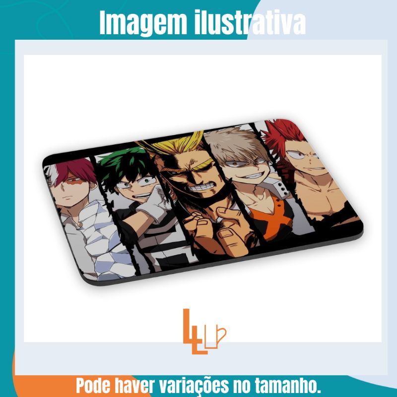 Mouse Pad Personalizado do Anime Boku no Hero