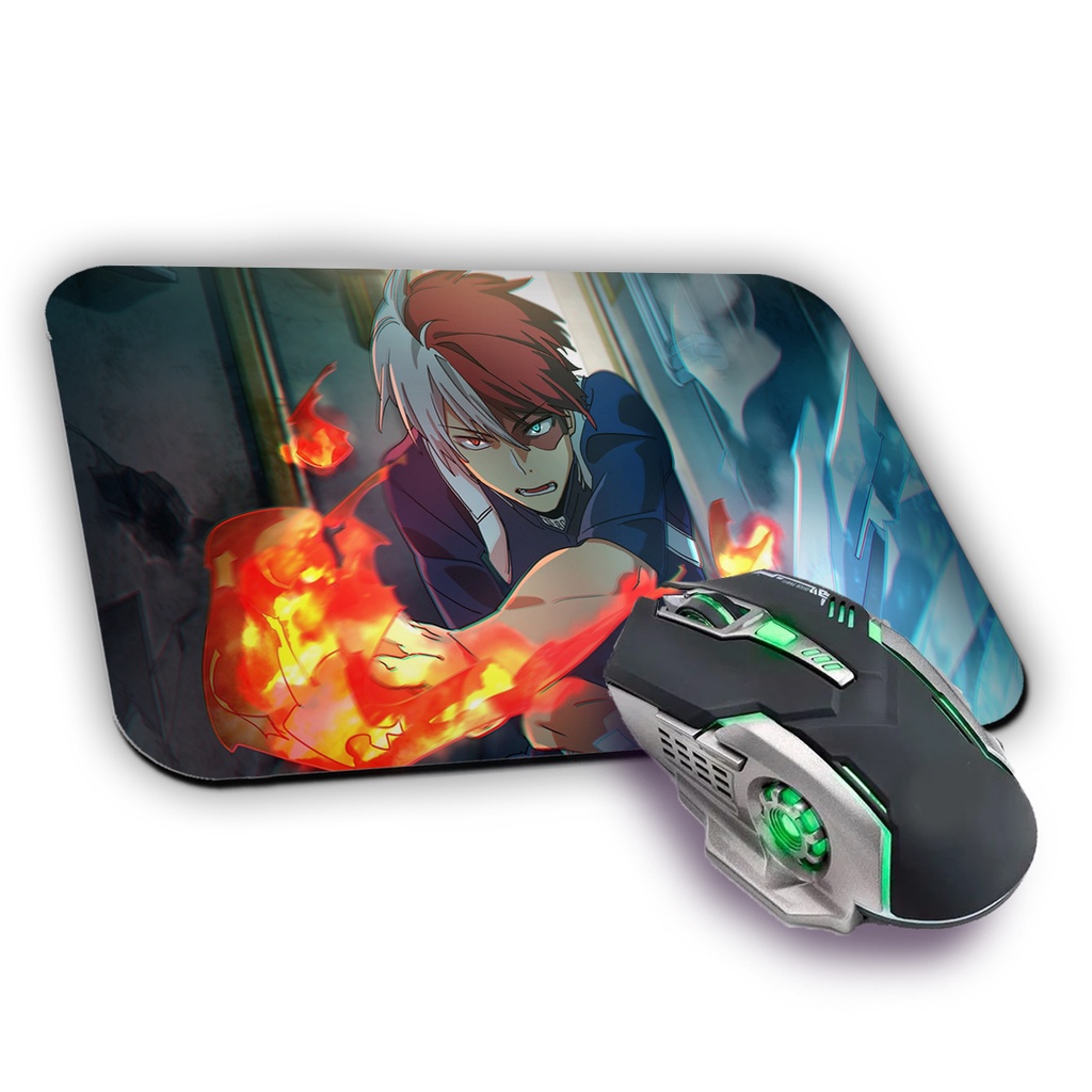 Mousepad Premium Boku no Hero Academia Shoto Todoroki 22x18cm Top