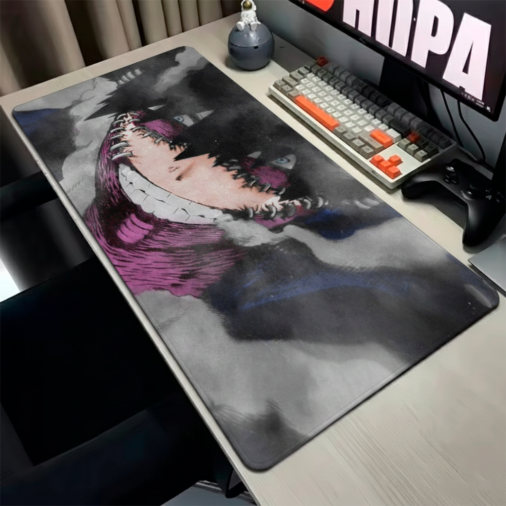 MousePad Speed Gamer Antiderrapante Bordas Costuradas Confortavel Liso Com Estampa De Anime My Hero Academia Varios Tama