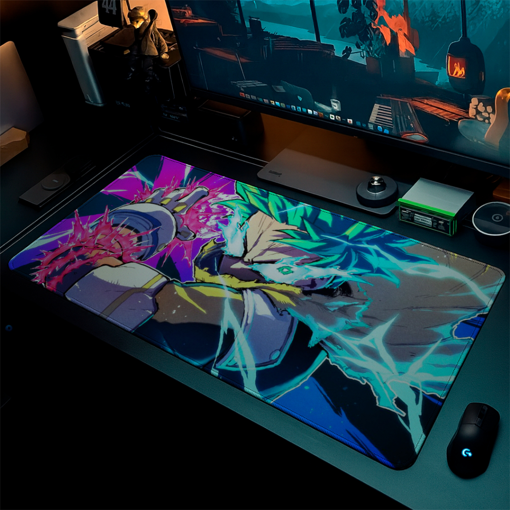 MousePad Speed Gamer Antiderrapante Bordas Costuradas Confortavel Liso Com Estampa De My Hero Academia Varios Tamanhos