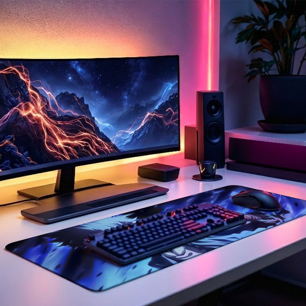 Mouse Pad Gamer 3 Tamanhos Tema MY HERO ACADEMI  06 Escritório Alta Qualidade
