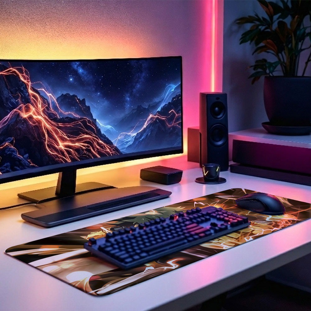 Mouse Pad Gamer 3 Tamanhos Tema MY HERO ACADEMI  05 Escritório Alta Qualidade