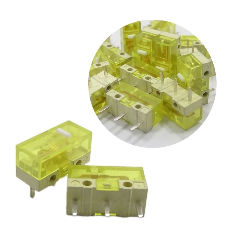 KOKO 2PCS Jogo Mouse Micro Switches Huano Button 120M Vida 3Pins