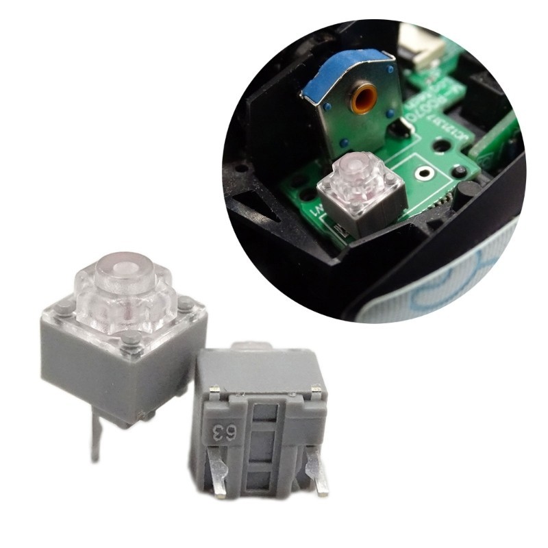 Doublebuy Mouse Micro Interruptores Huano 2 Pinos 10 Milhões De Cliques Vida 2 10 Peças 6x6x7 2mm