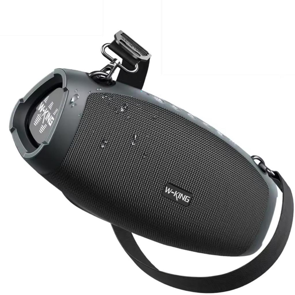 Caixa De Som W-king X10 70w/120w Prova D'água Grave Triplo 42h Bateria + Powerbank