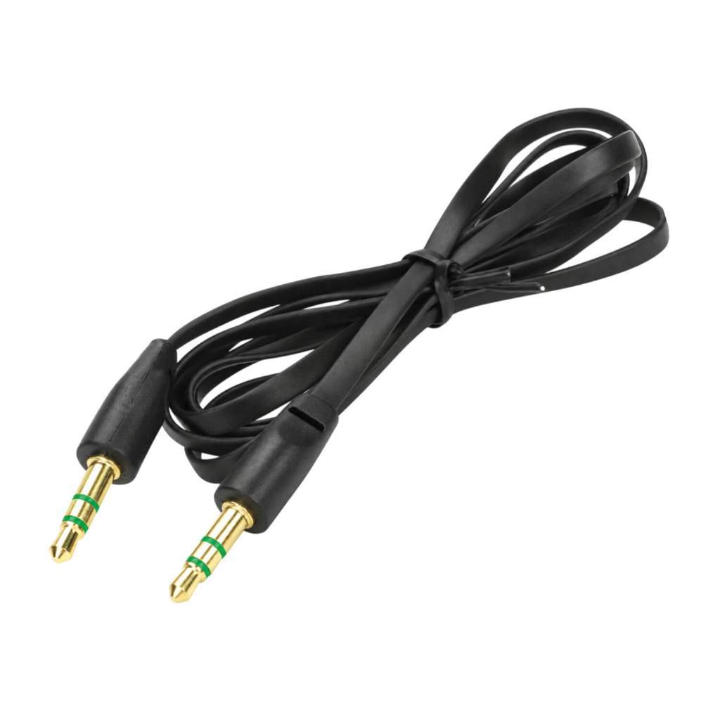 Cabo De Áudio Auxiliar P2 X P2 Carro Som Fone Smartphone 24k
