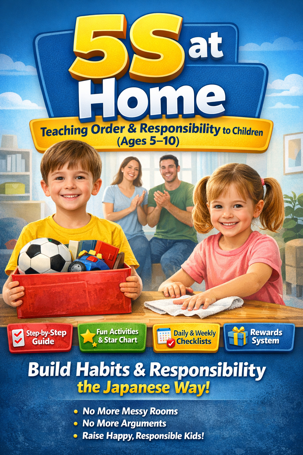 5S at Home, The Japanese Method to Teach Order and Responsibility to Children (Ages 5–10)