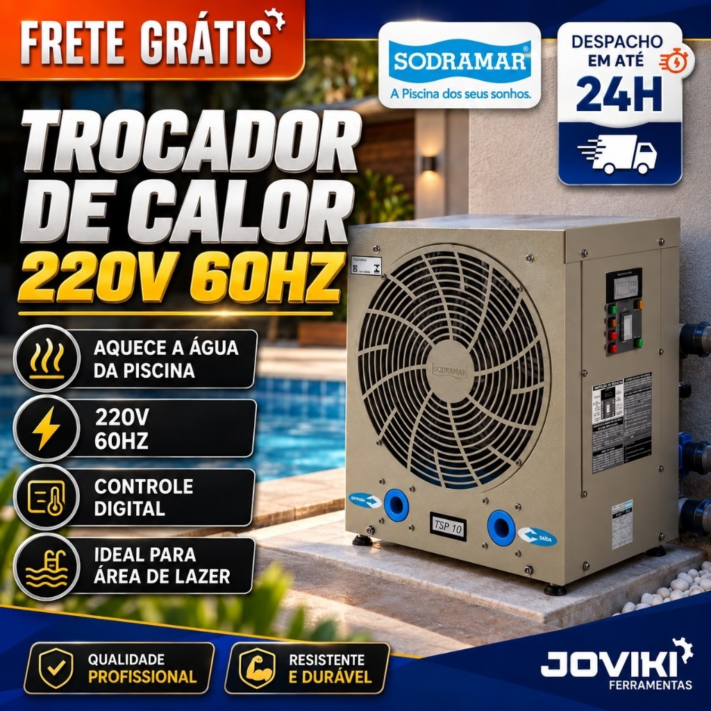 Trocador Calor 220V 60HZ - Sodramar