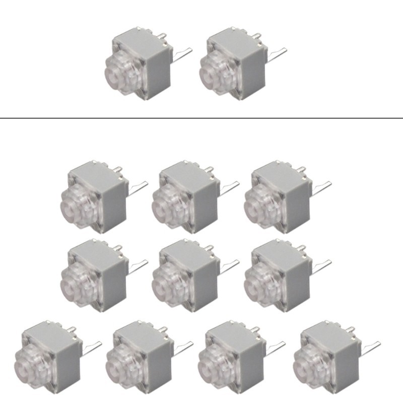 OMG * 6x6x7 2mm Switches HUANO Botões Microinterruptor 10 Milhões Cliques