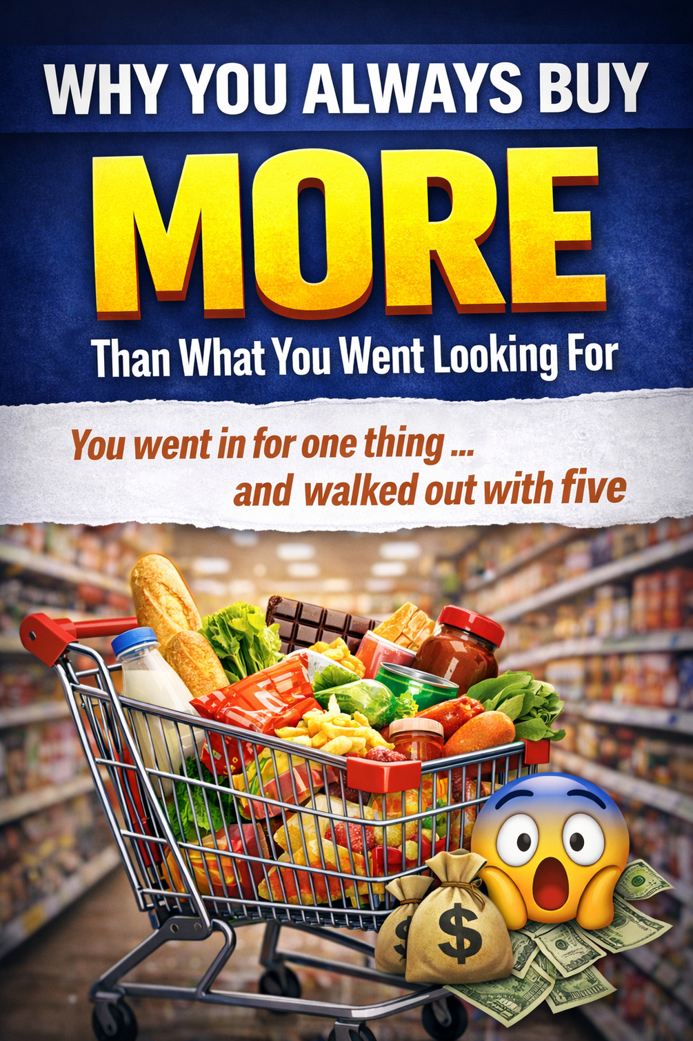 WHY YOU ALWAYS BUY MORE