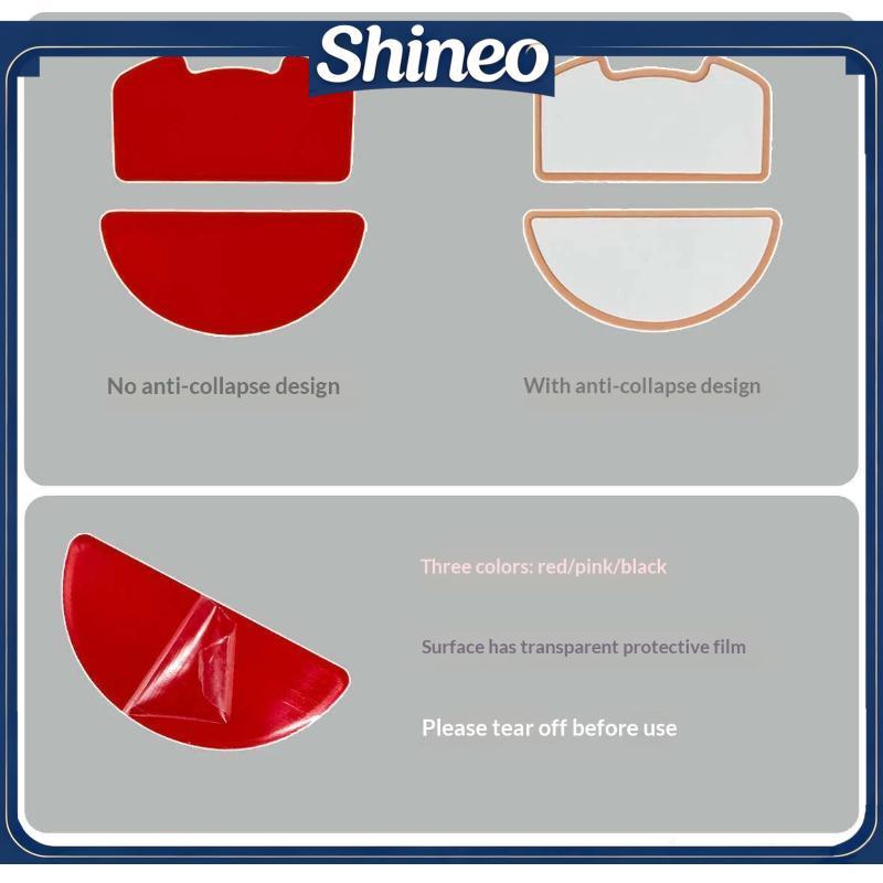 SHINE 1 Conjunto De Pés De Mouse De 0.8mm , Para Deathadder PRO , Controle De Gelo , Deslizamento Otimizado Sessões De J