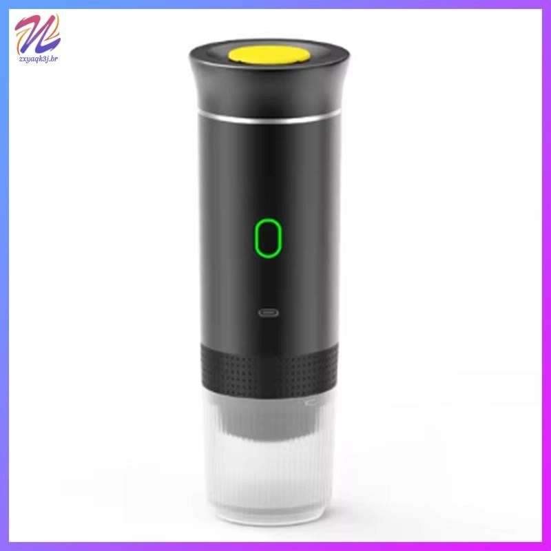 3 Em 1 Mini Máquina De Café Expresso Elétrica Portátil Sem Fio Para Carro E Casa Acampamento Viagem Cápsula Cafeteira