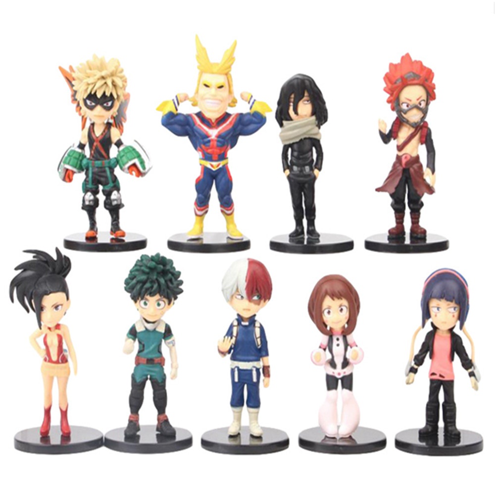 Coleção Action Figure My Hero Academia Boku No Hero 8 Cm