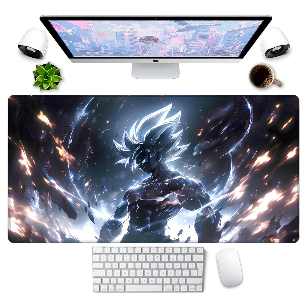 Mouse Pad Gamer Speed 70X35cm Borda Costurada DBZ 4633
