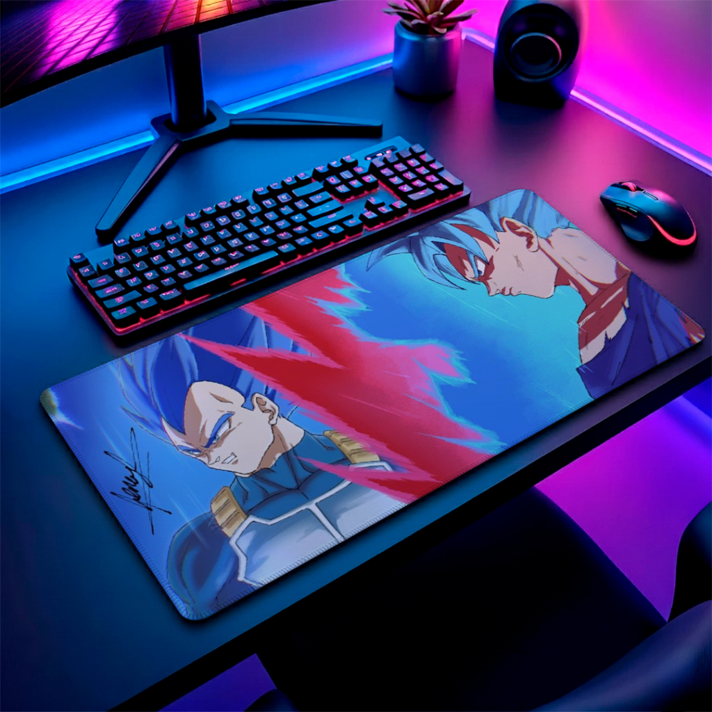 Mouse Pad Speed Anime DBZ Impermeável Antiderrapante