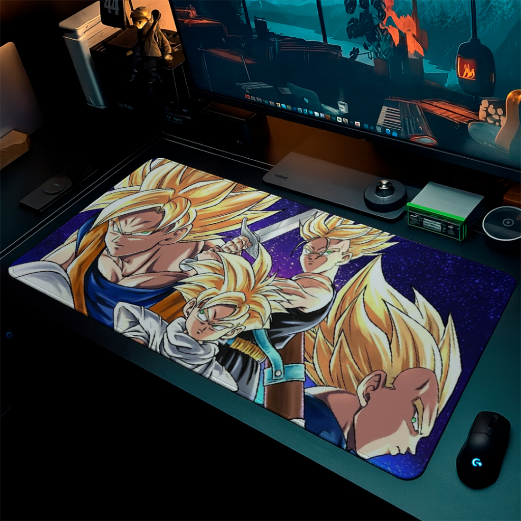 Mouse Pad Gamer Speed Anime DBZ Ultra Confortavel Com Borda Reforçada