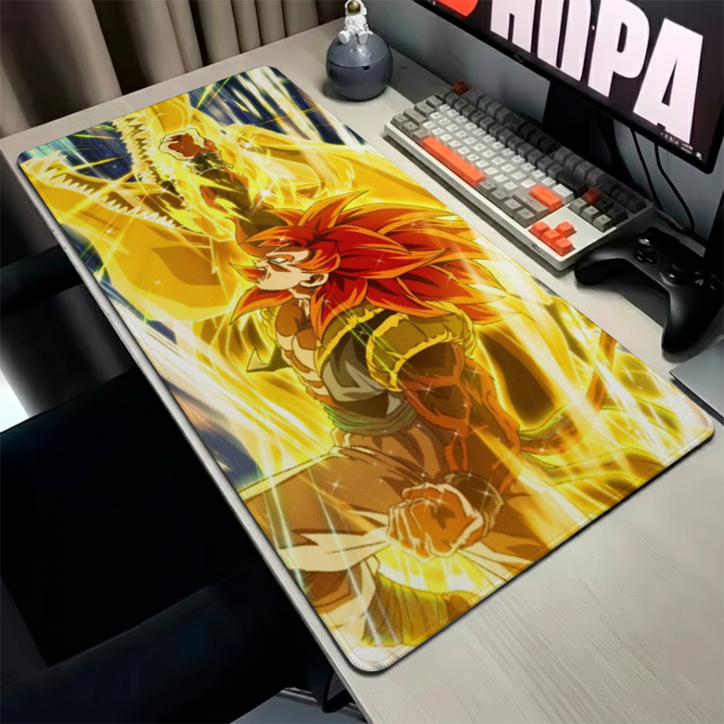 MousePad Speed Gamer Antiderrapante Bordas Costuradas Confortavel Sem Relevos Com Estampa De Anime DBZ Varios Tamanhos