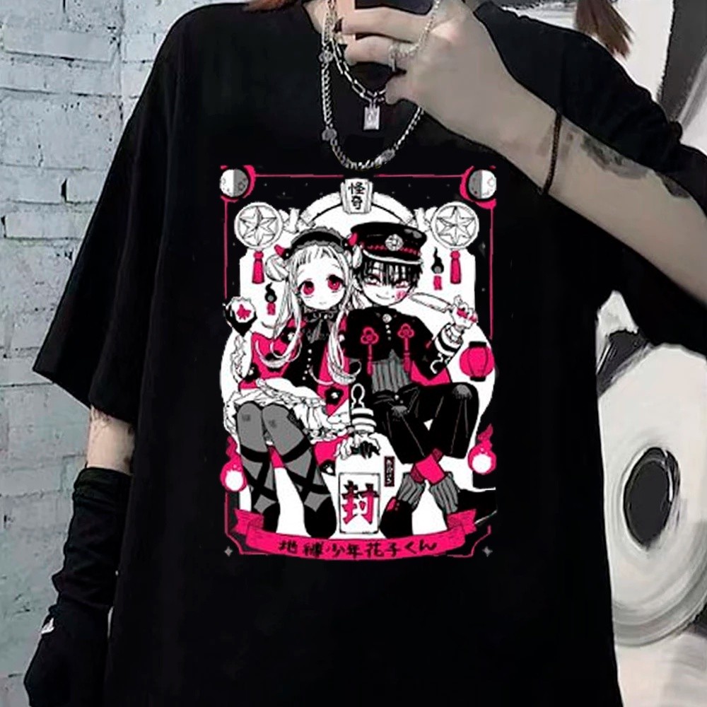 Camiseta Basica Camisa Toilet Bound Hanako Kun Nene Love Anime Unissex Malha Premium BearShop 100% algodão