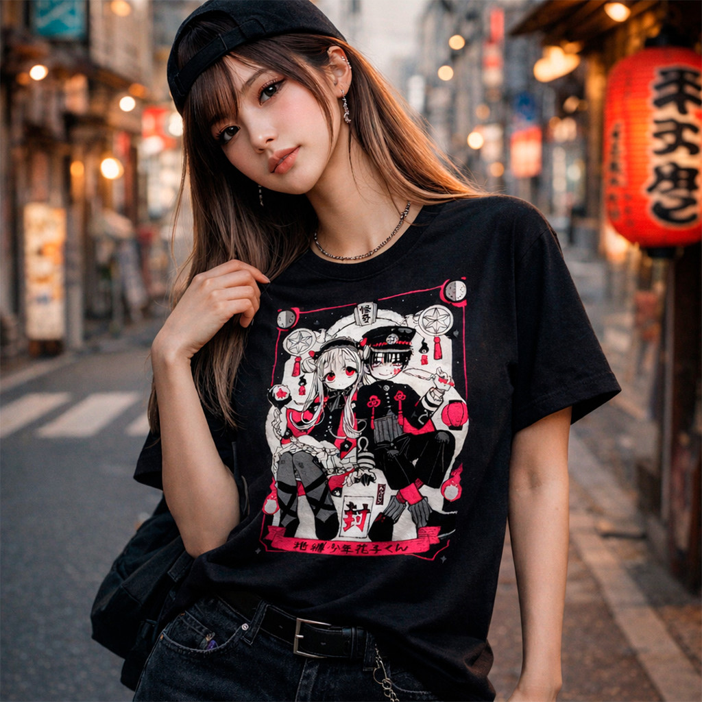 Camiseta Basica Anime Camisa Toilet Bound Hanako Kun Nene Love Desenho