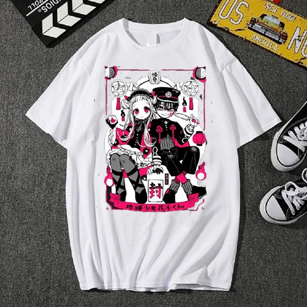 Camiseta Basica Camisa Toilet Bound Hanako Kun Nene Love Anime Unissex Malha Premium