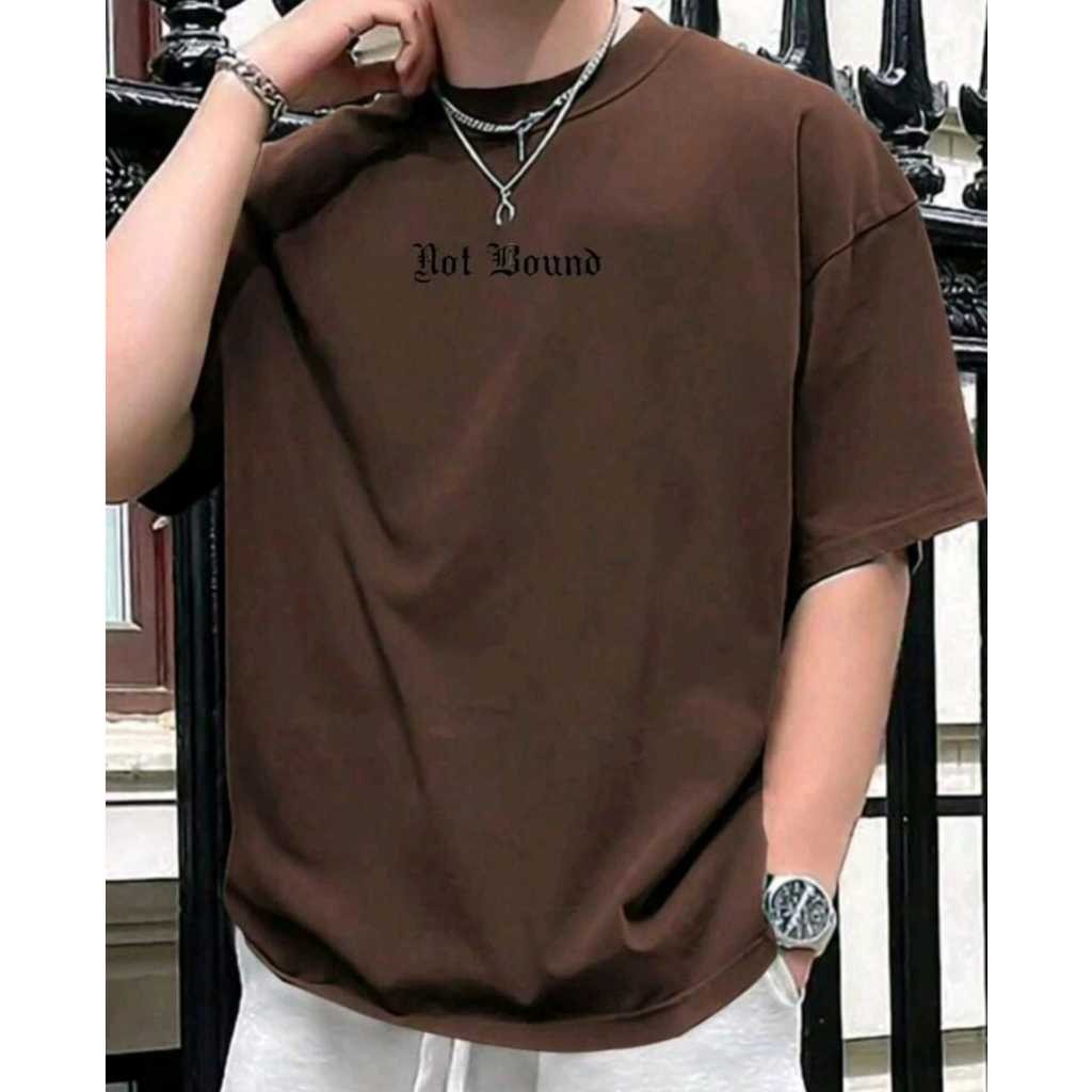 Camisa camiseta Malha 30.1 Envio Rapido Not Bound Para Academia, Passeio, Trabalho Algodão Premium
