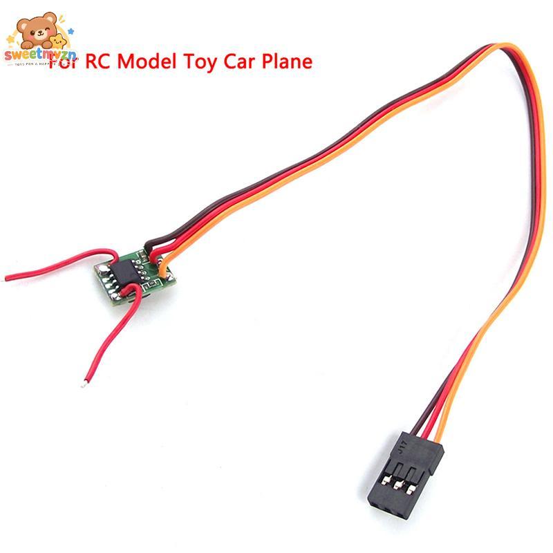 sweetmvzn Micro 1A Dual-way Escovado ESC DC 5V Controlador De Velocidade Eletrônico Placa De Circuito De Controle De Gui