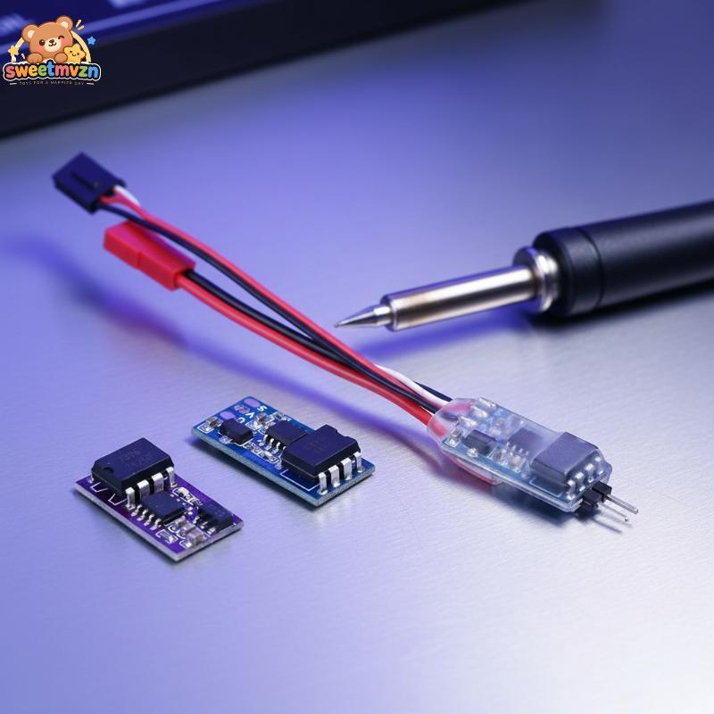 sweetmvzn 2-3S 7.5A Módulo ESC Escovado Único Dual Way Fácil Instalação Controlador Eletrônico De Velocidade Para Sistem