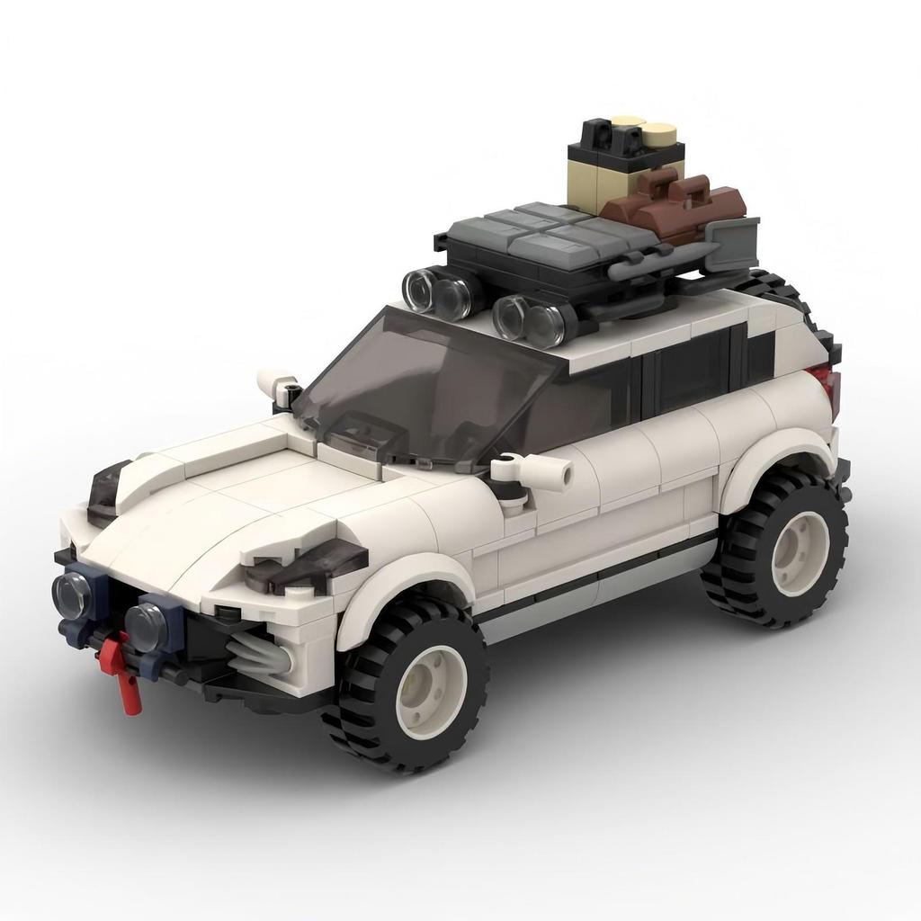 MOC Cayenne 957, brinquedo de montar em blocos, modelo de carro para presente para homens, 420 peças