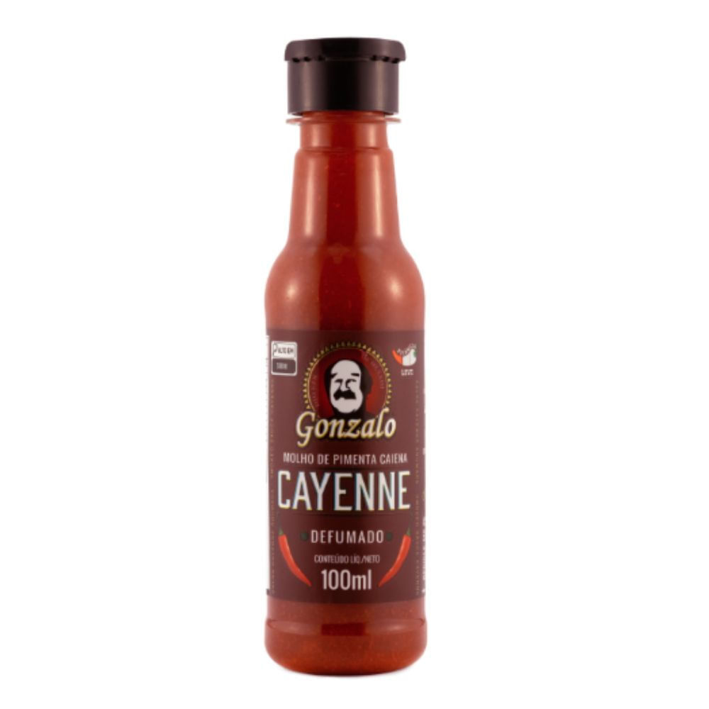 Molho de Pimenta Cayenne Defumado 100ml