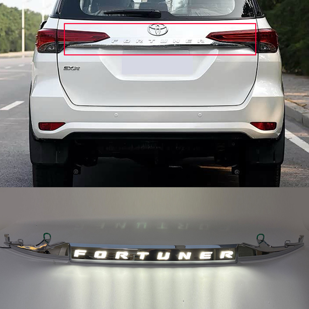 Para Toyota Fortuner 2016-2025 Através Da Luz Traseira