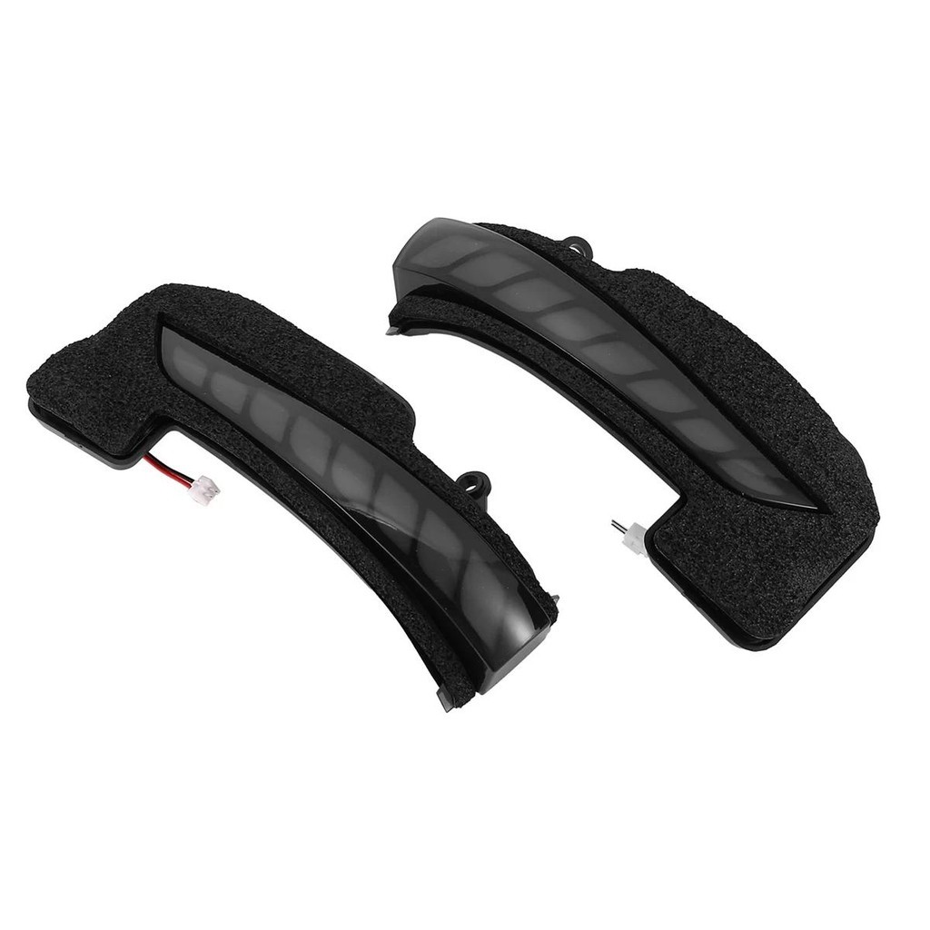 LED Dinâmico Sinal De Volta Lateral Espelho Retrovisor Indicador Pisca Luz Para Toyota Fortuner Hilux Innova 2016 + , Pe