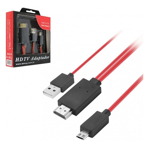 Cabo Hdmi Hdtv Para Galaxy Note 3