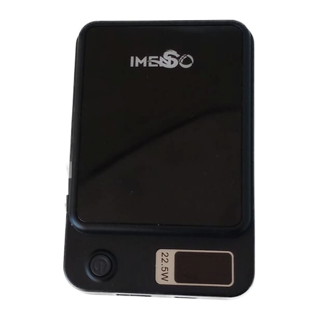 Power Bank Magnético 10000mAh 22.5W Carregador Sem Fio 15W PD20W Compatível MagSafe