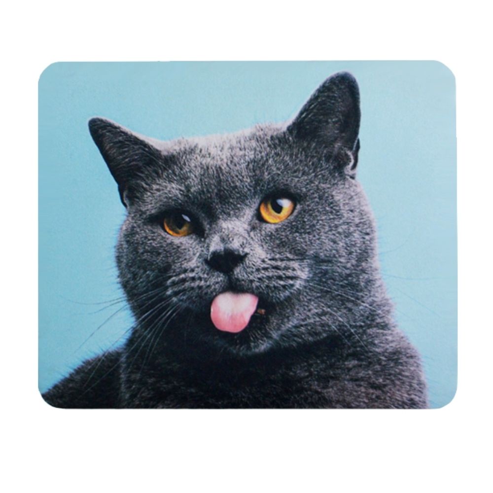 Mouse Pad Estampado Classic Estampa Funny Cat Neopren Reliza