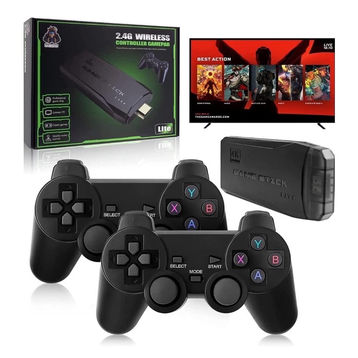 Vídeo Gamer portatil Gamestick com 10mil jogos atualizados.