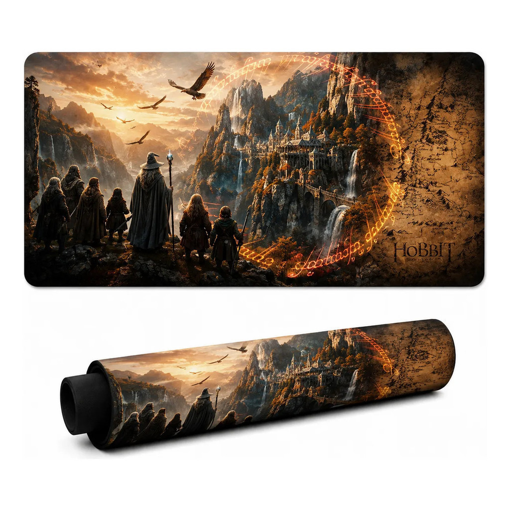 Mousepad Temático Anime para Computador e Setup Envio Imediato