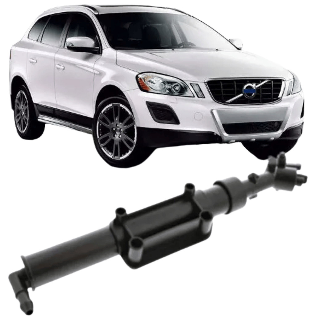 Esguicho do Farol Volvo XC60 2.0 e 3.0 T5 e T6 de 2009 a 2014 - Ld Direito