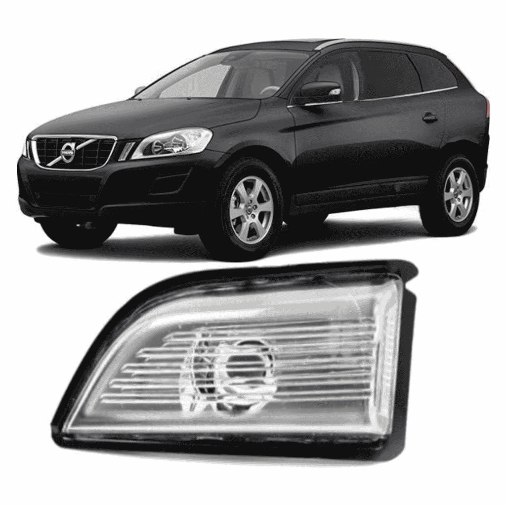 Pisca Seta Retrovisor Volvo XC60 de 2009 a 2013 - Ld Esquerdo
