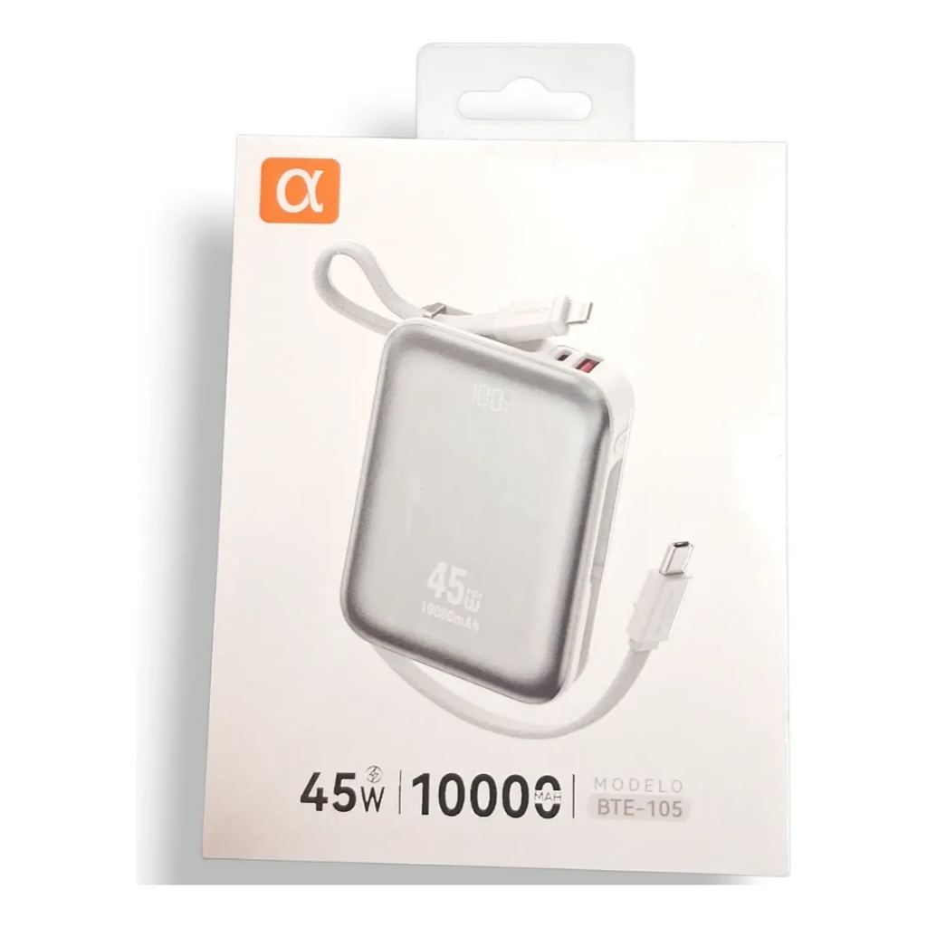 Carregador A'gold Portátil Power Bank 10000mah 45w