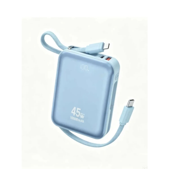 Carregador Portátil Power Bank 10000mah 45w Carga Rápida