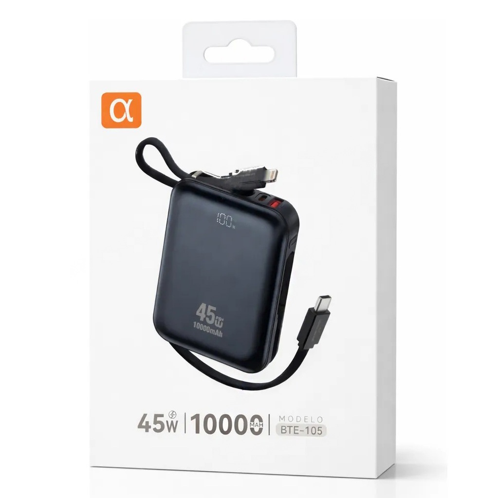 Power Bank 10000mAh Turbo 45W BTE-105