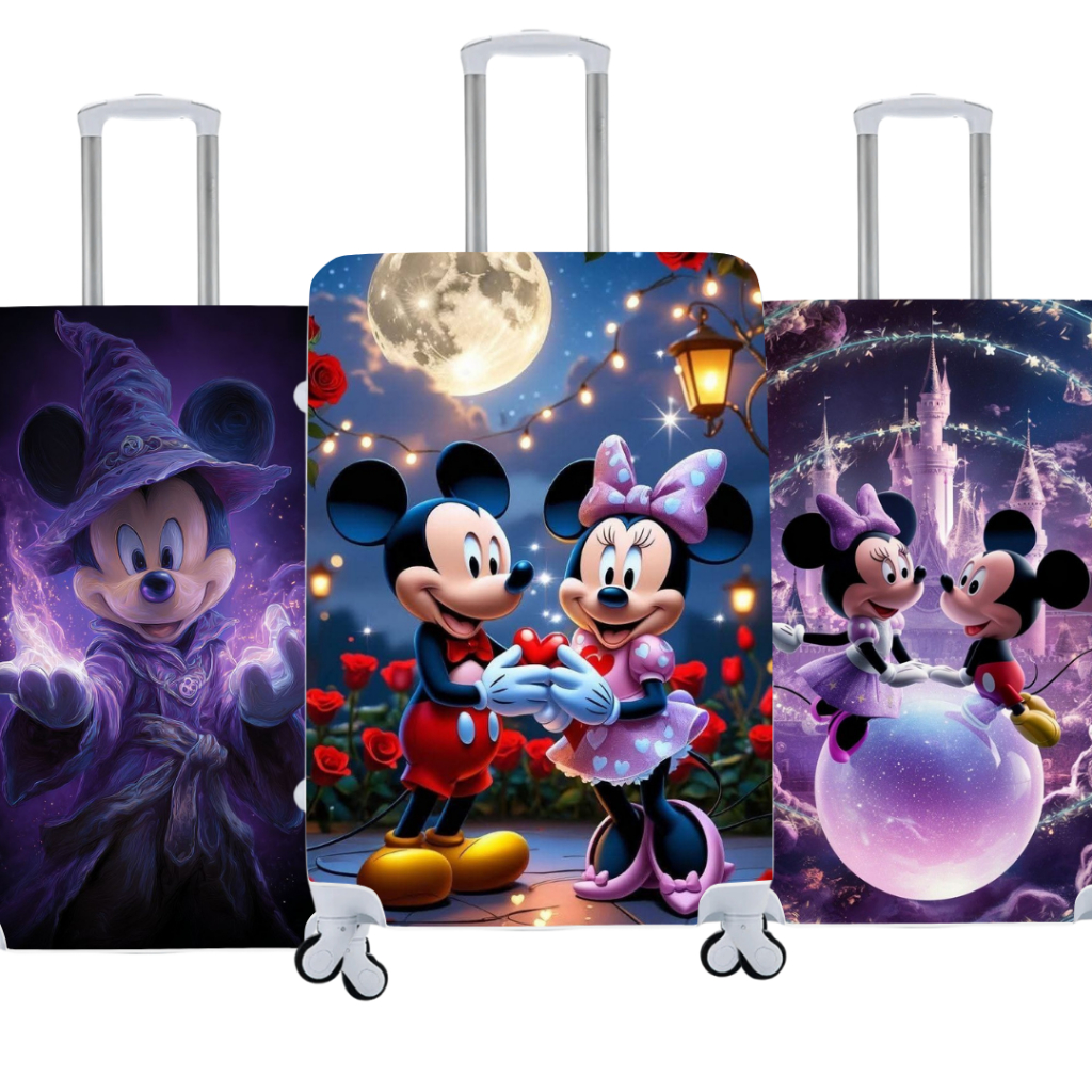Capa de Mala Personalizada: Estilo e Proteção Para Suas Viagens Disney 03