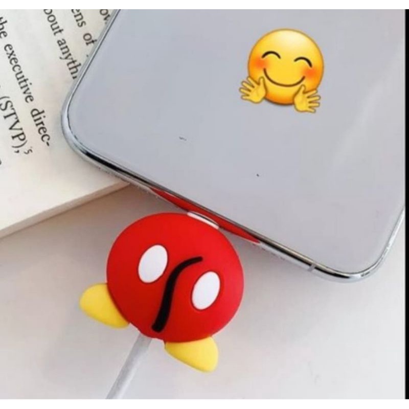 Protetor de cabo Mickey Disney para todos celulares.