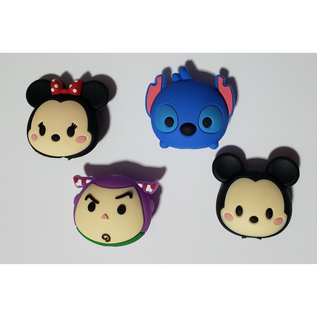 Protetor de Cabo (Iphone) - Disney (Stitch, Minnie, Mickey, Buzz, Pooh, Esquilo)