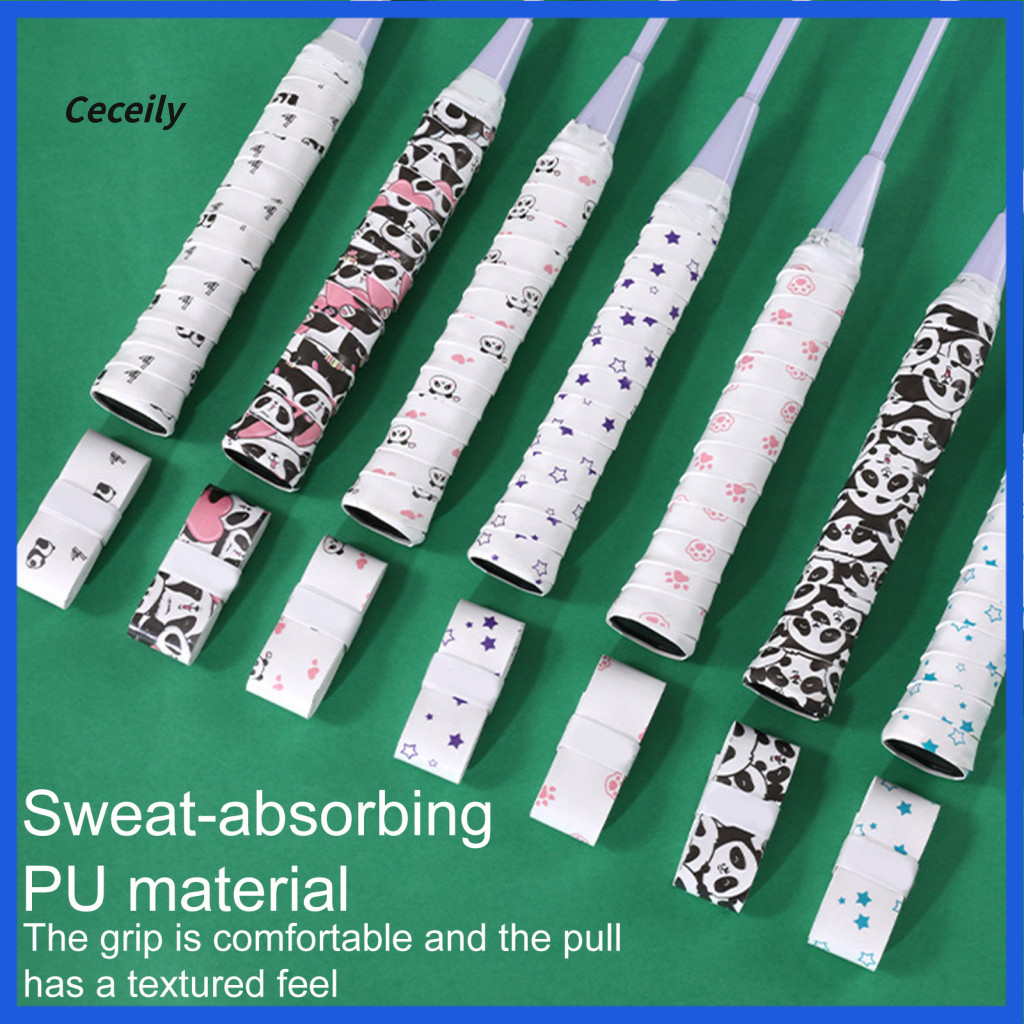 Racket Grip Tape Tennis Overgrip Precut Dry Feel Sweat Absorbent Wrap for Pickleball Badminton – Non-slip Comfortable