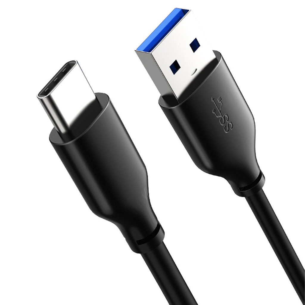 Carregador Cabo Usb C X Usb A 3.0 5gbps 3 Metros Cabletime Cor Preto